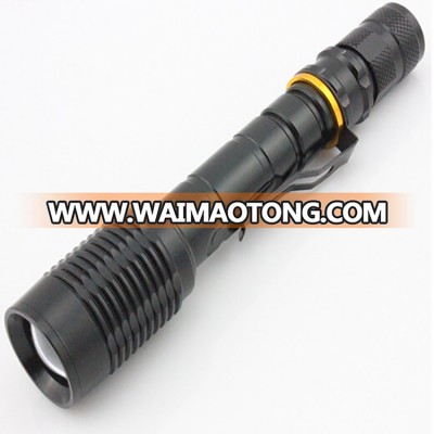 Factory cheap mini hunting LED metal flashlight, AA battery led flashlight